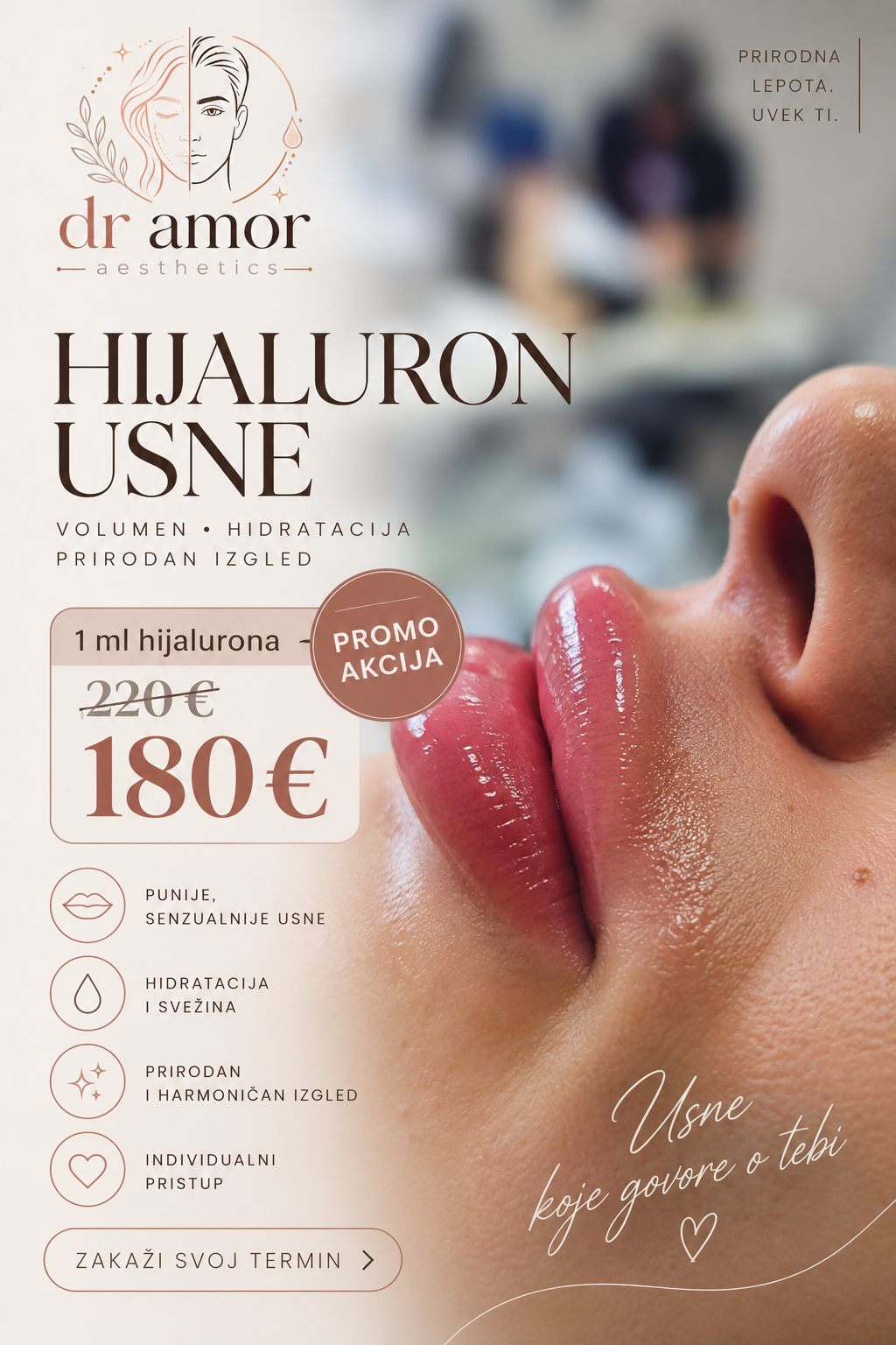 Hijaluron usana Dr Amor Aesthetics